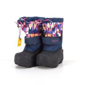 Columbia Baby Youth Winter Snow Boots Size 5 Waterproof Powderbug Plus II